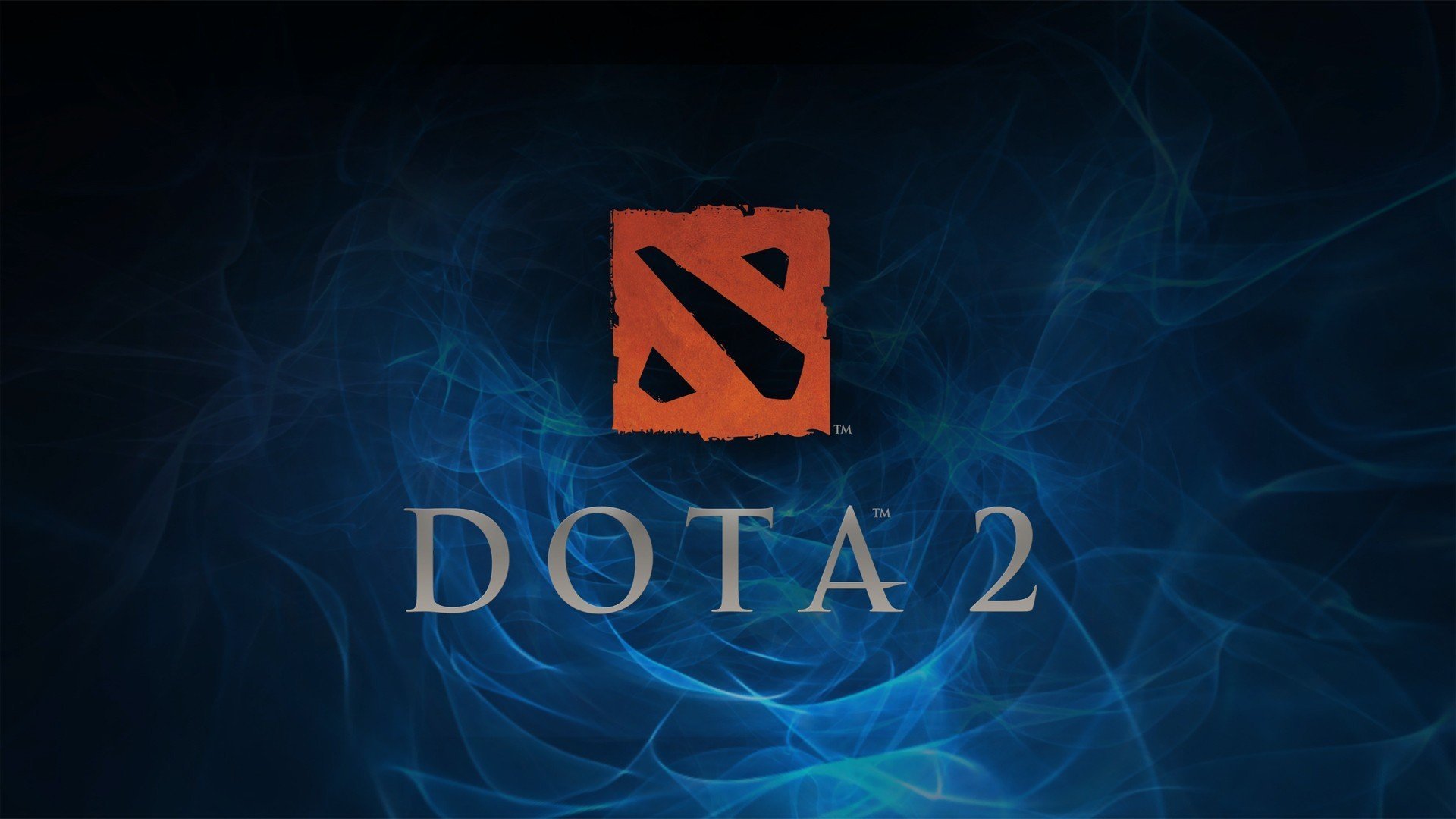 Арт с логотипом Dota 2