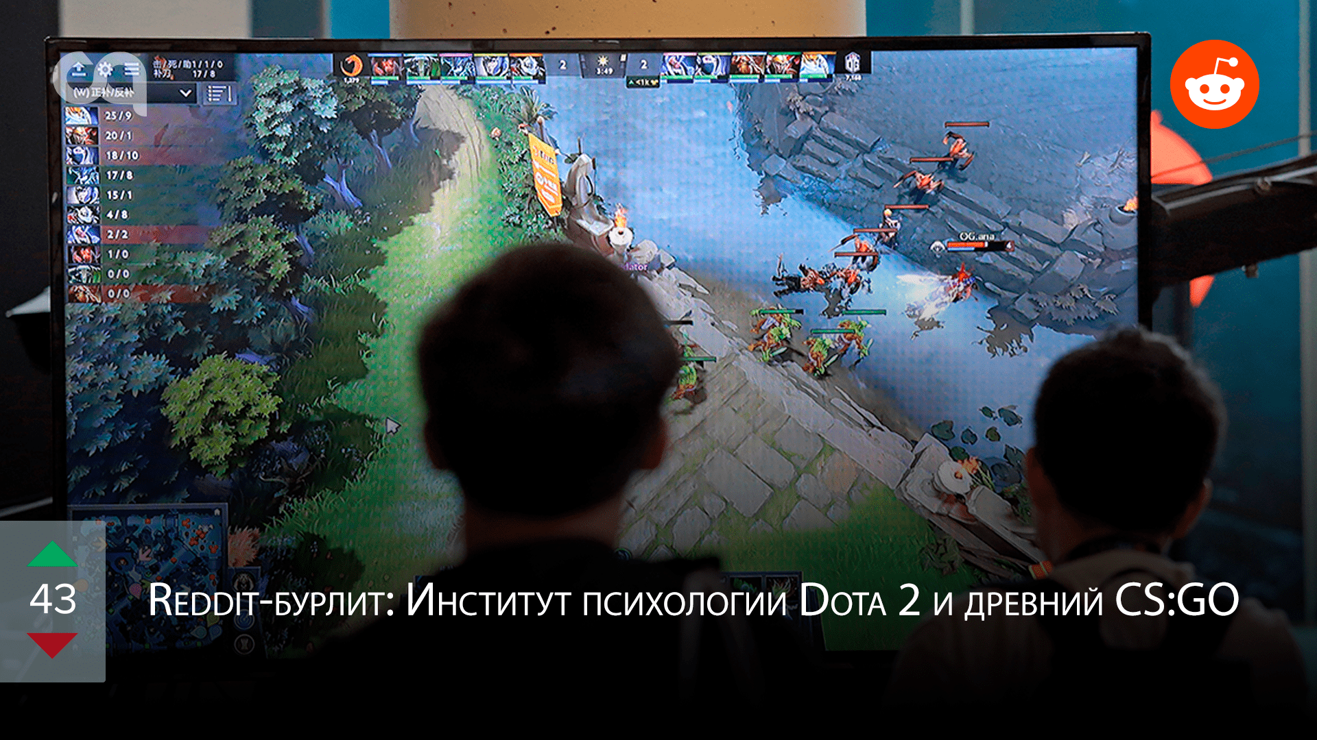 Redditбурлит Институт психологии Dota 2 и древний CSGO