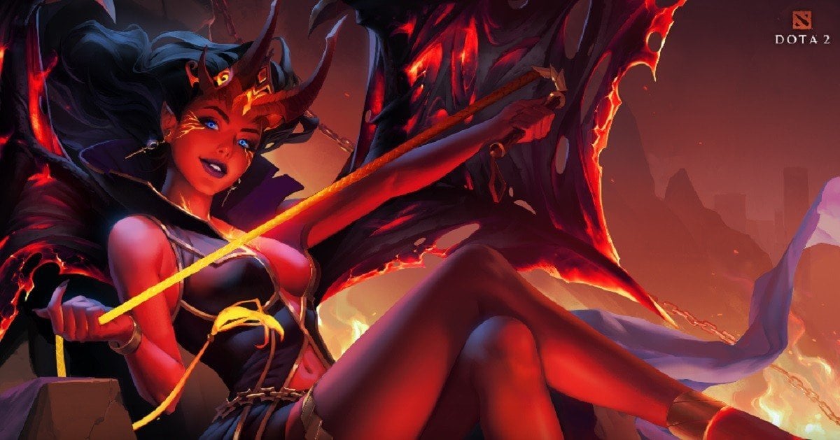В Dota 2 добавили аркану для Queen of Pain