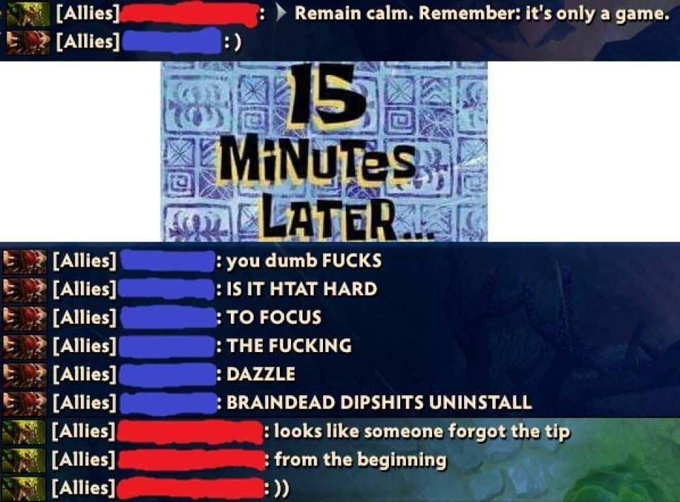 dota rage