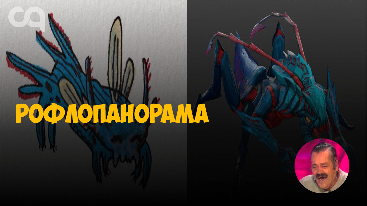 Riki со звездой Давида и Beastmaster с упоротым лисом вместо кабана  рисуем Dota героев по памяти