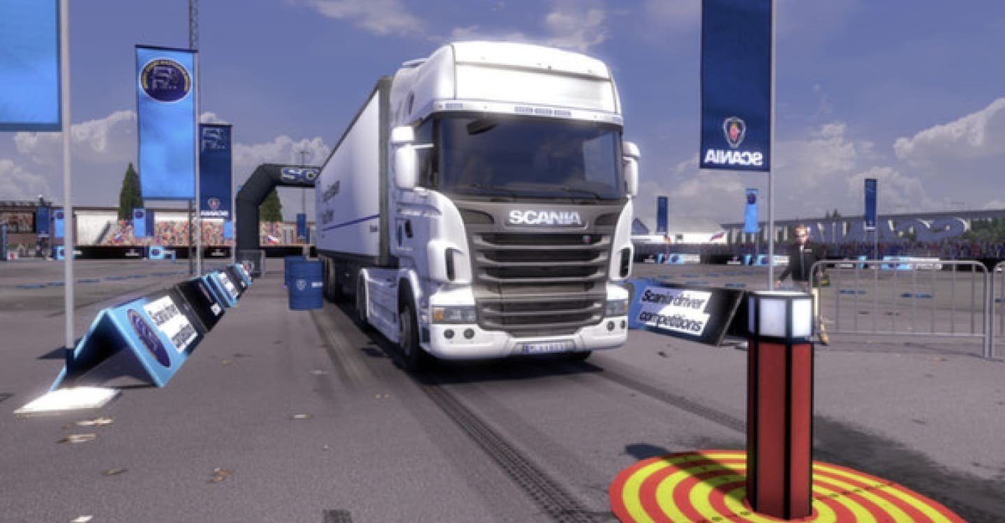 Источник: tsarvar.com / Тягач Scania в игре