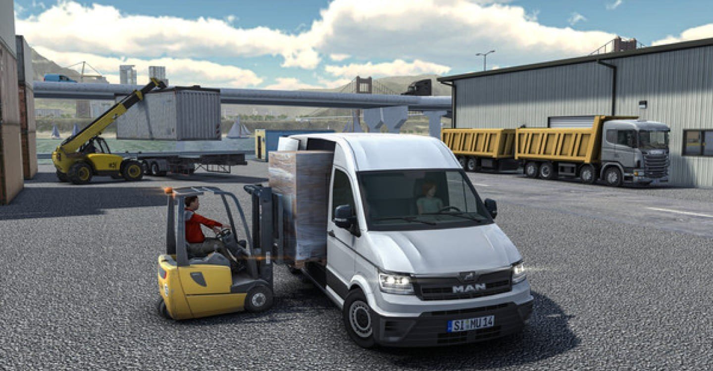 Источник: m.apkpure.com / Погрузка товаров в Truck and Logistics Simulator