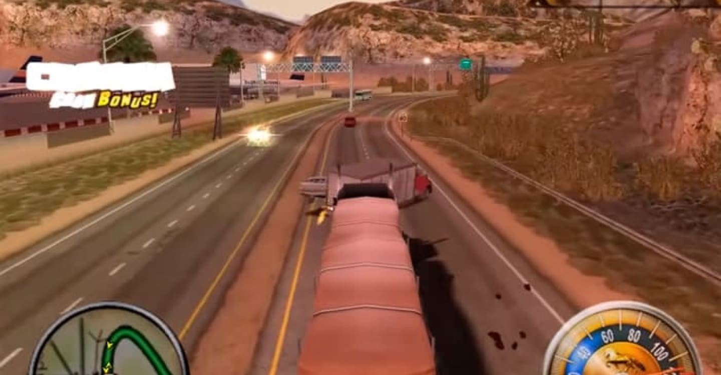 Источник: reestrs.ru / Интерфейс в игре Big Mutha Truckers 2