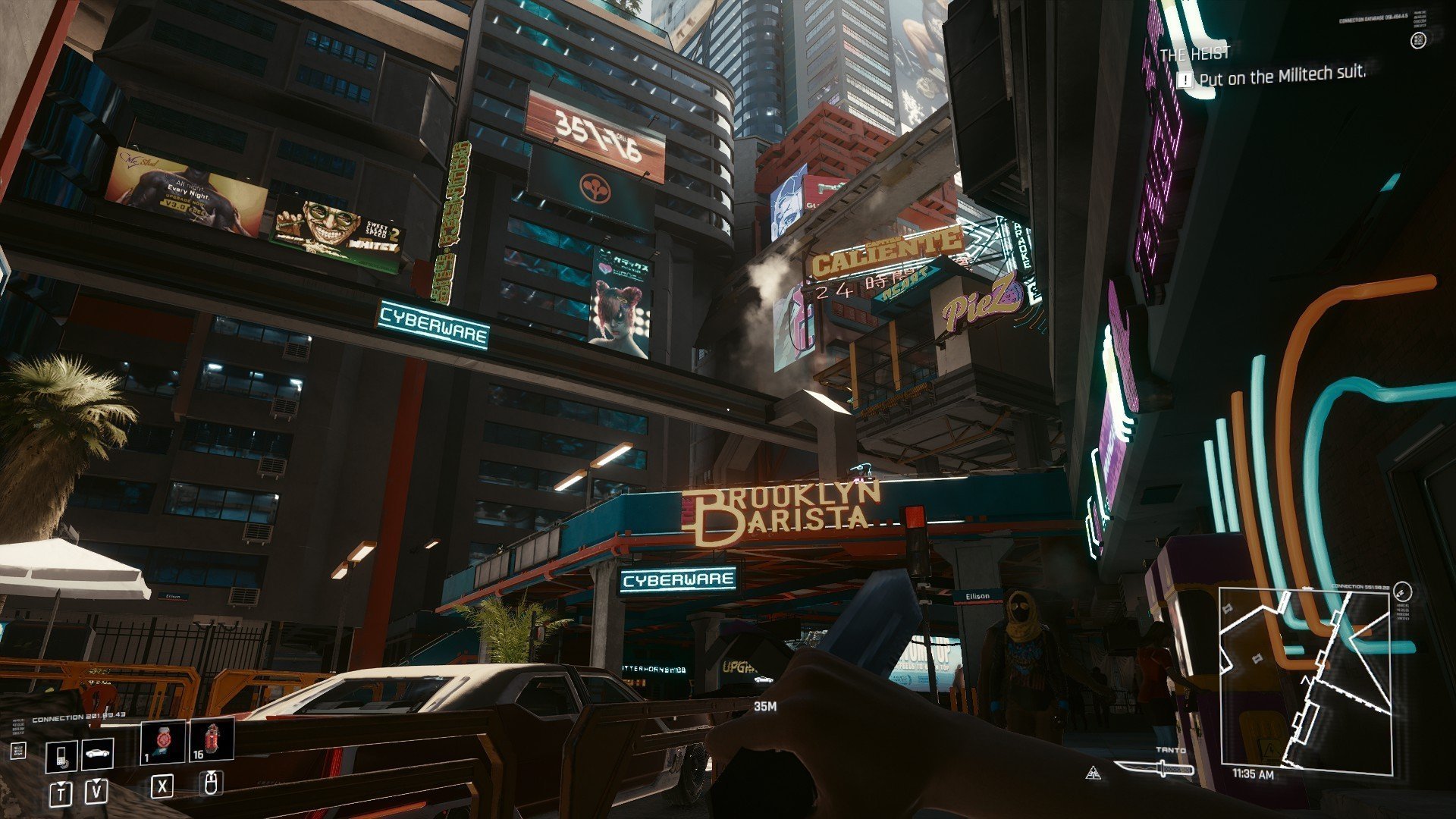 Атмосфера Cyberpunk 2077 стала схожей с Blade Runner