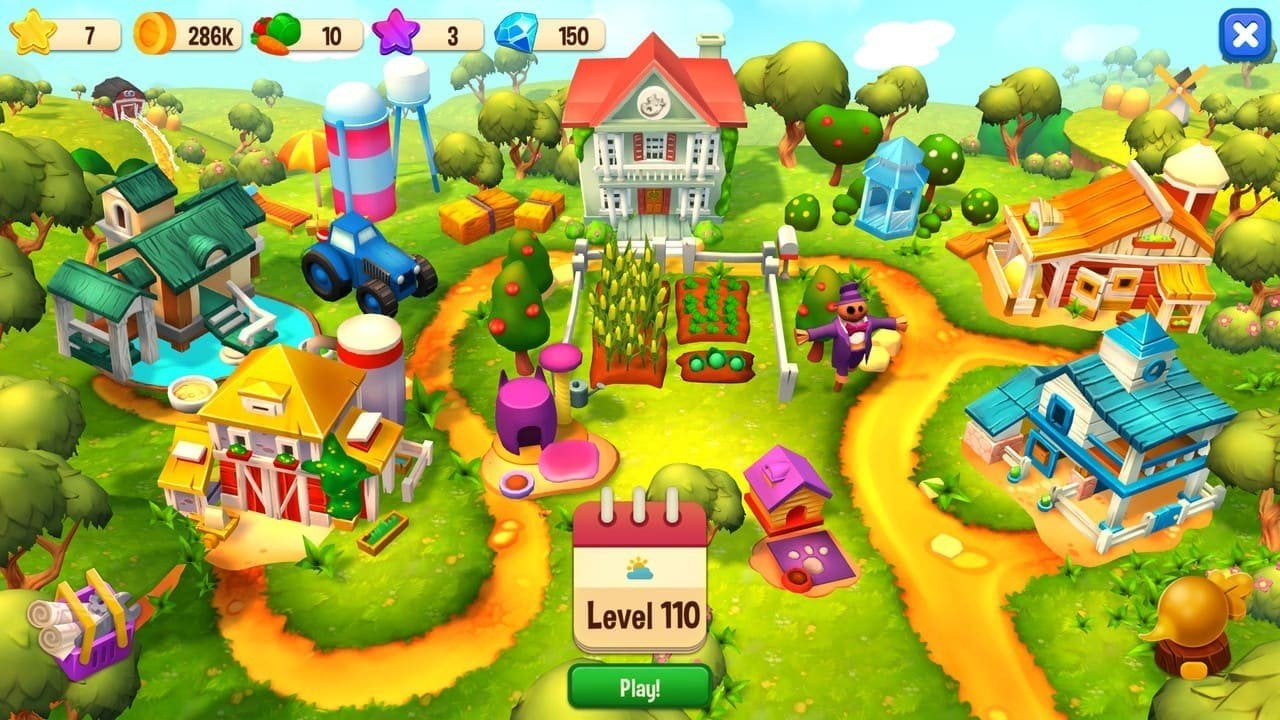 Источник: Steam / Интерфейс Farm Frenzy: Refreshed