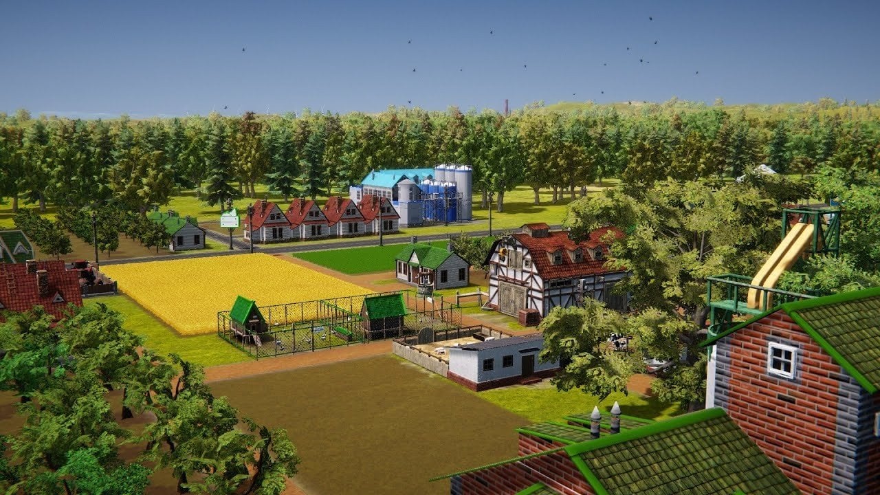 Источник: gry-online.pl / Территория фермы в Farm Manager