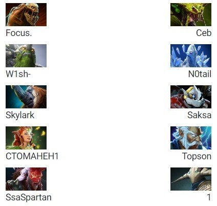 Драфт матча Brame vs OG