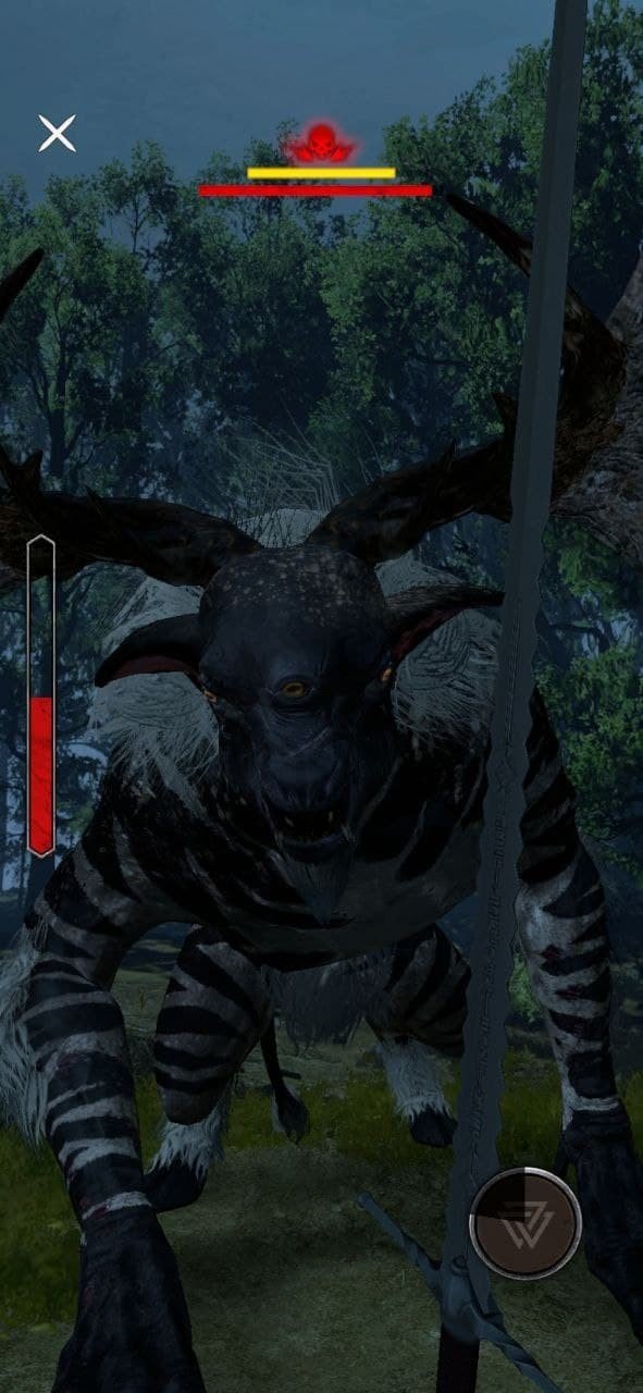 Вот так выглядят монстры в  The Witcher: Monster Slayer