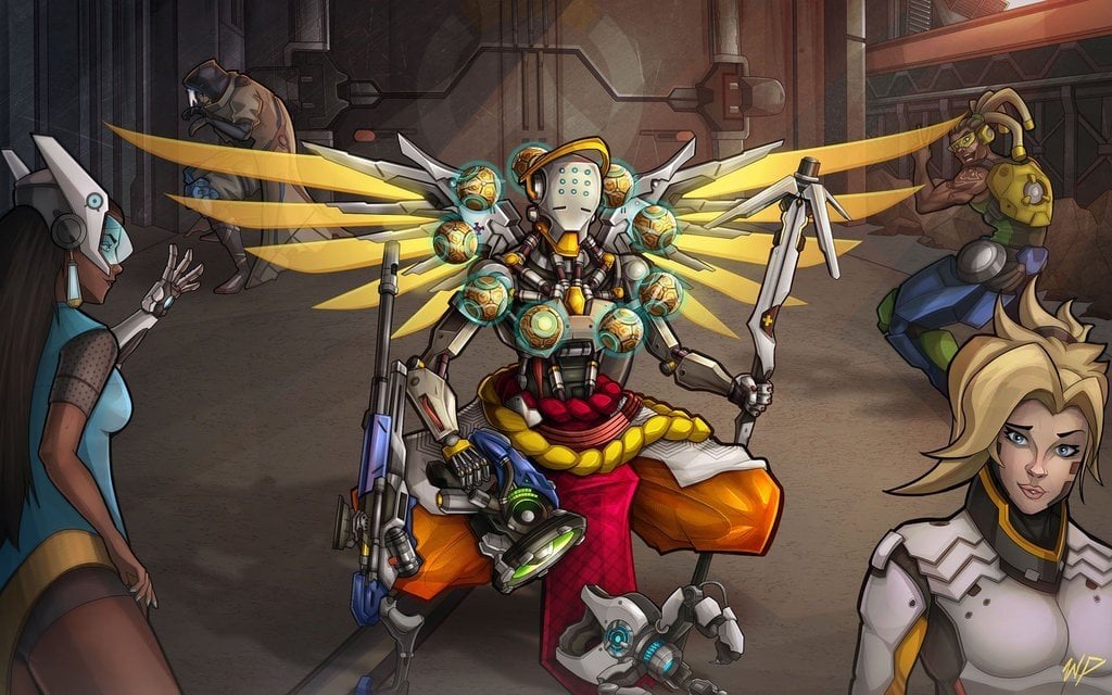 Саппорты в Overwatch помогают не умереть от вражеских пуль и вешают баффы на союзников. Или дебаффы на врагов.