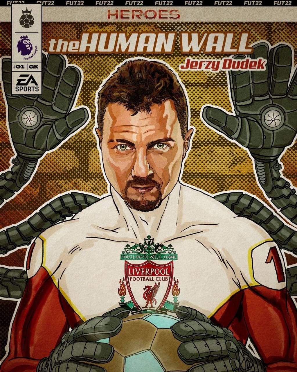 Разработчики FIFA 22 представили карточку Мостового  у нее слишком низкий рейтинг