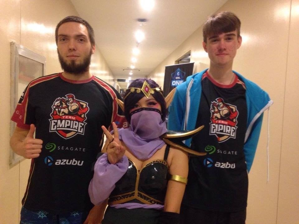 Korb3n и Miposhka в составе Team Empire, 2017 год