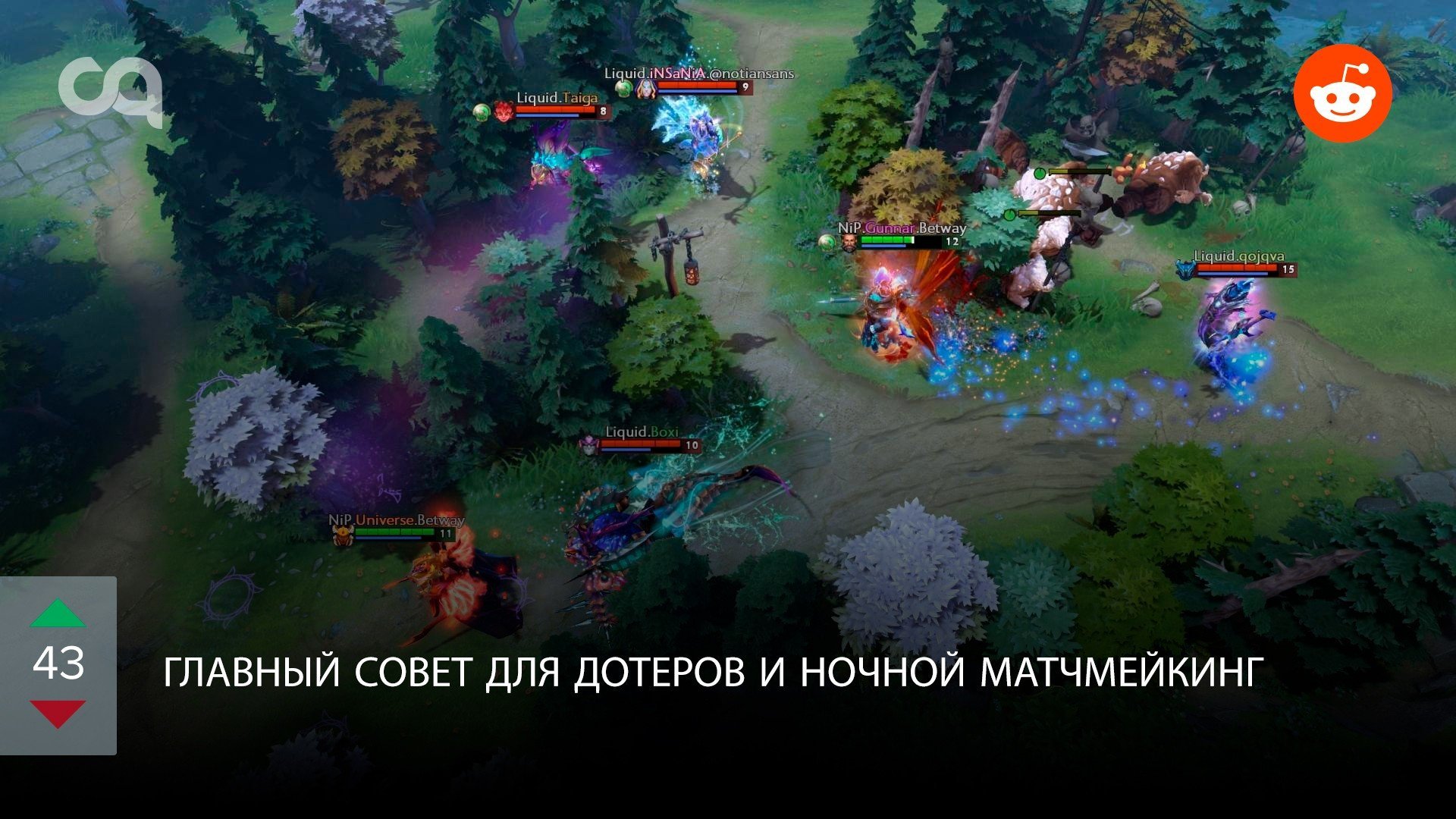 Redditбурлит главный совет для дотеров и ночной матчмейкинг
