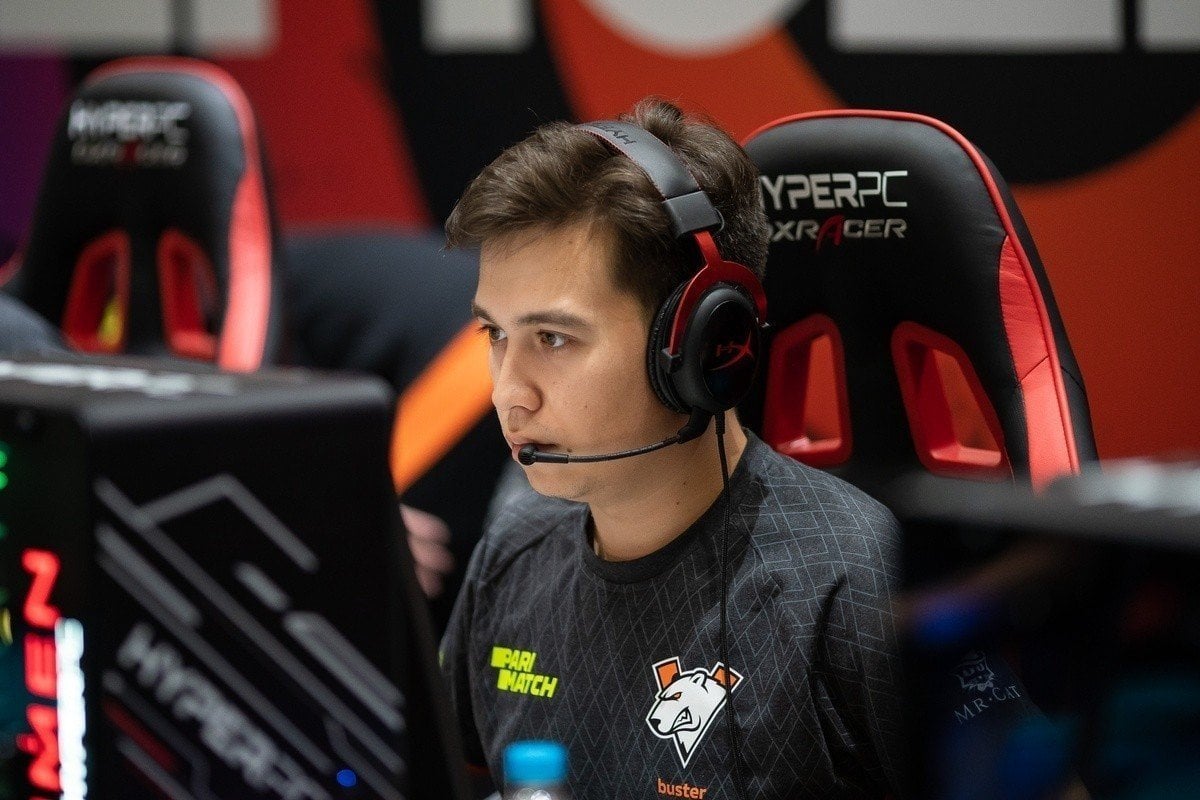 Buster приступил к тренировкам с Virtuspro