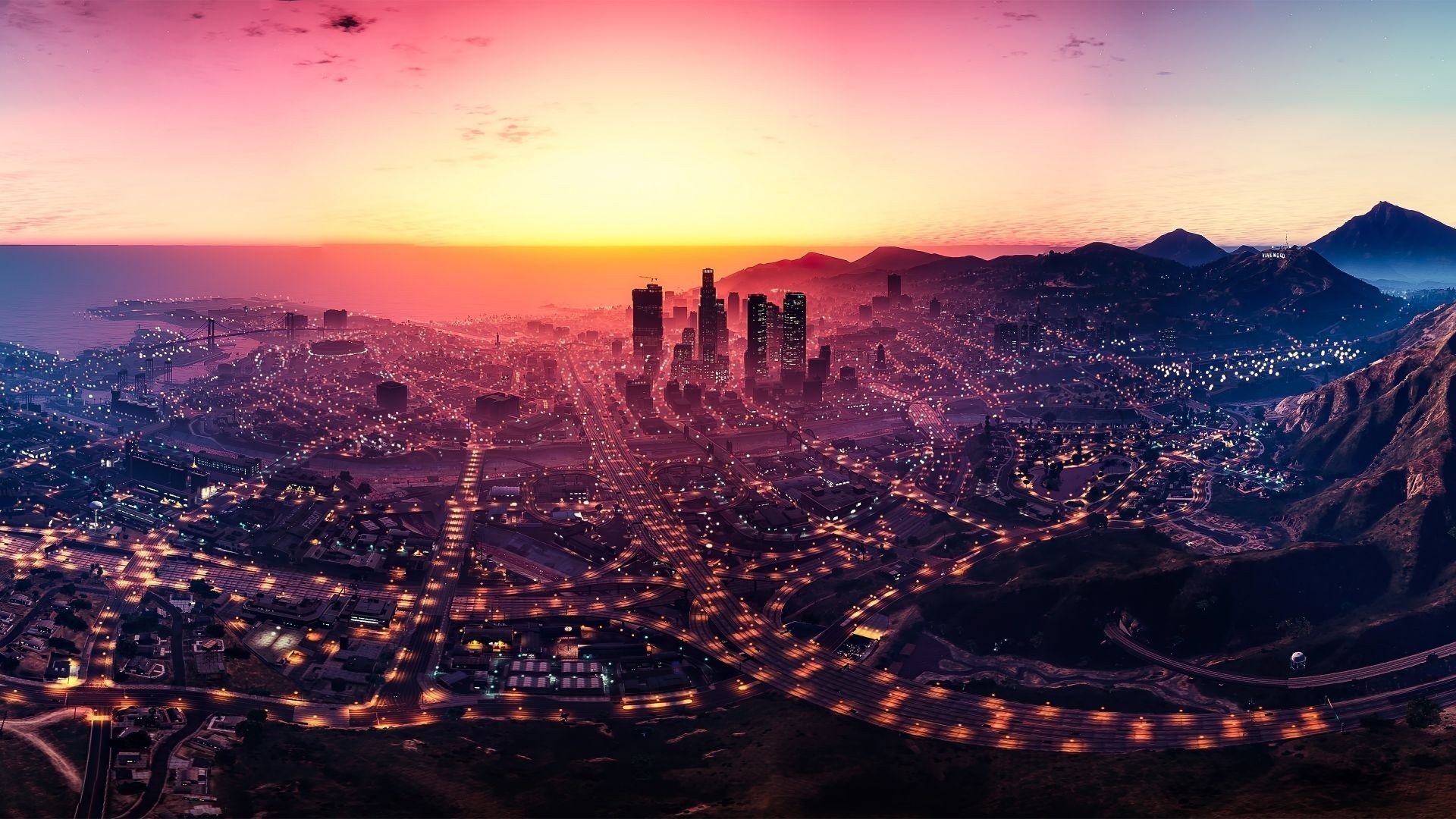 Лос-Сантос из GTA 5