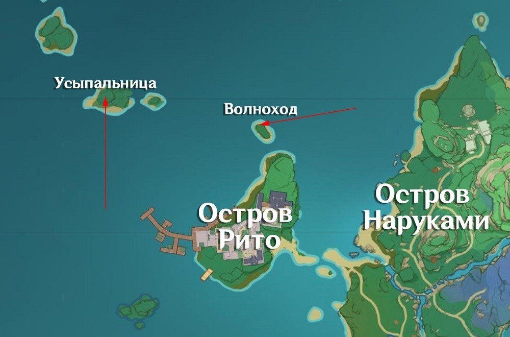 Как найти все 10 усыпальниц глубин Инадзумы и получить ключи от них в Геншине
