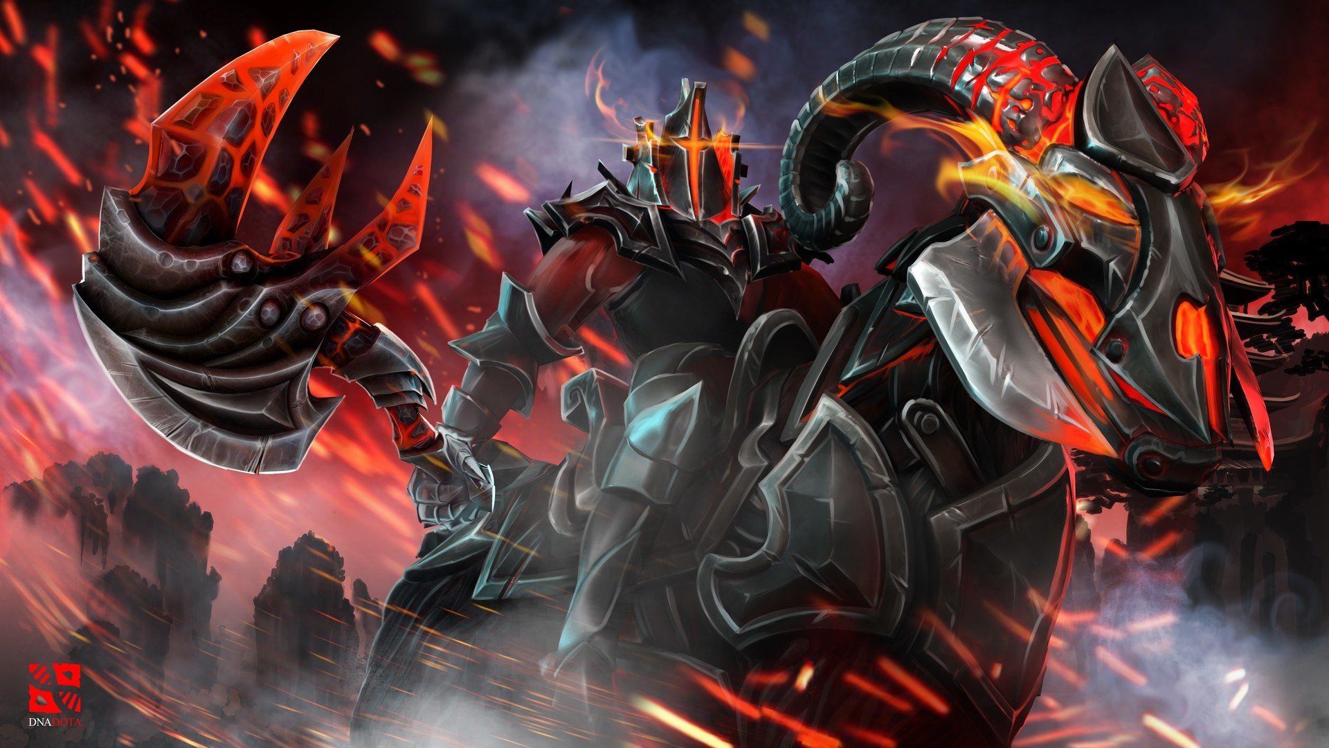 Новая мета  странный но рабочий билд на мидового Chaos Knight