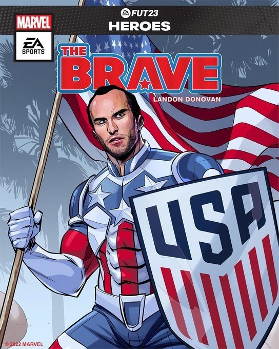 Легендарные футболисты появятся в FIFA 23 в виде супергероев Marvel