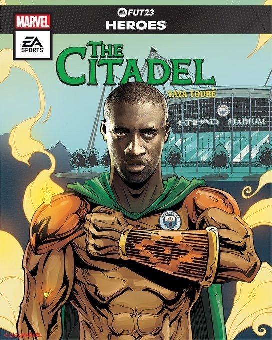 Легендарные футболисты появятся в FIFA 23 в виде супергероев Marvel