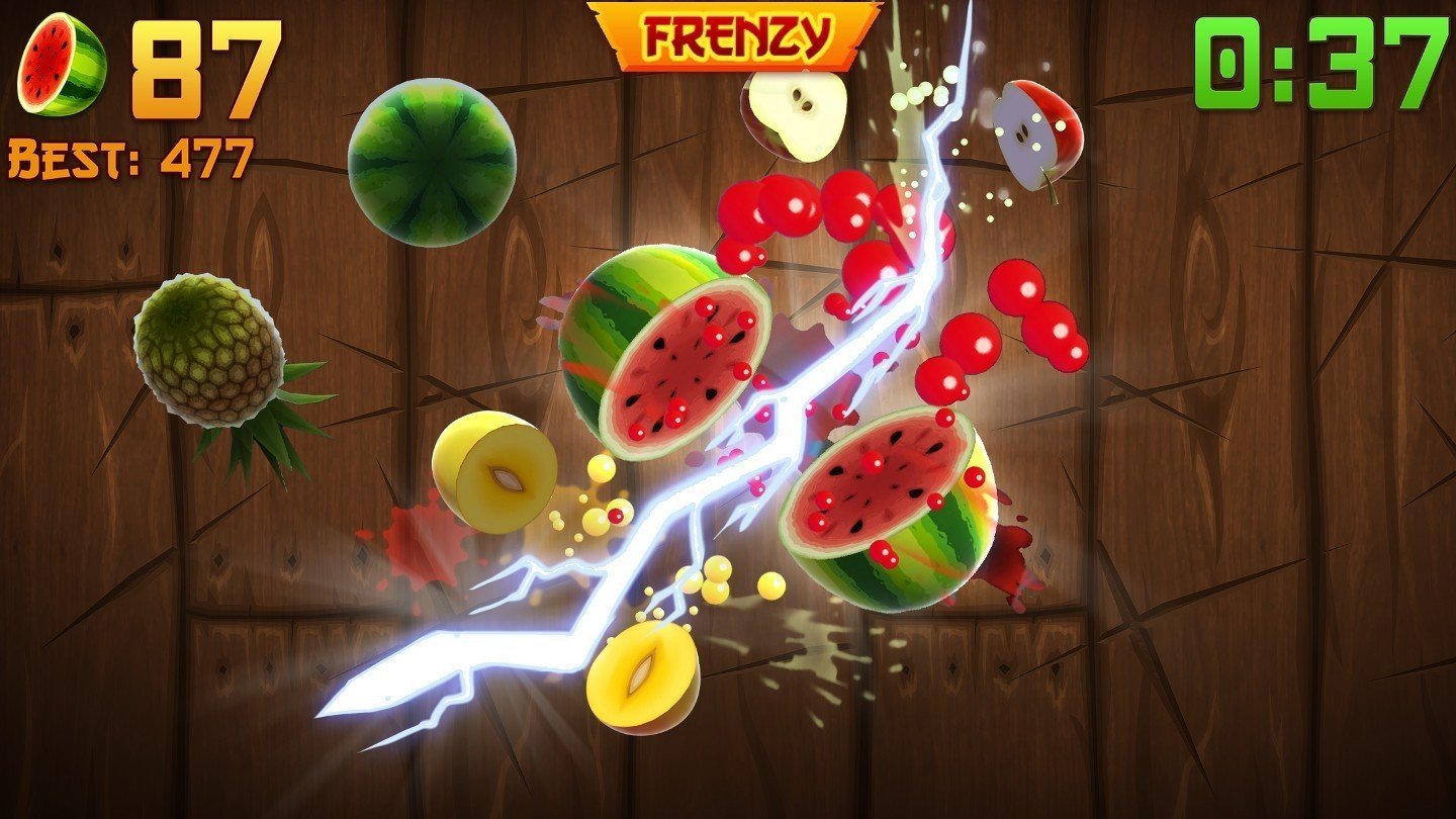 Источник: 51wma / Геймплей Fruit Ninja