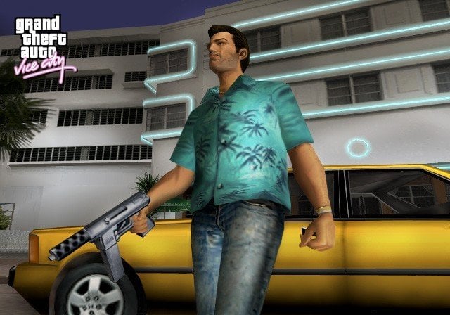 Так Томми выглядел в GTA Vice City / Источник фото: wall.alphacoders.com