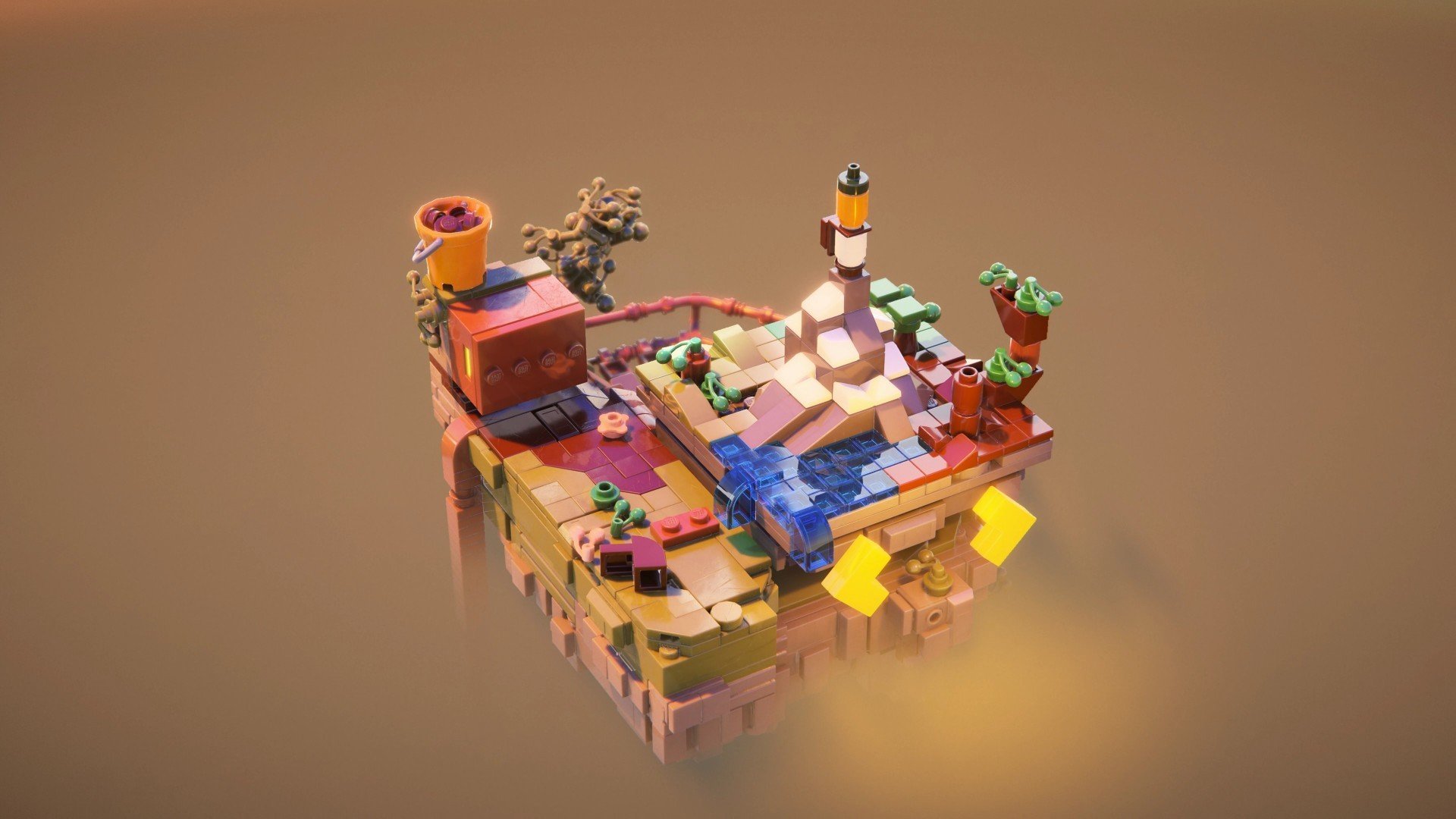 Скриншот из LEGO Builder's Journey