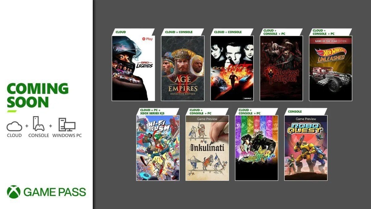 Игры, которые станут доступны бесплатно в Xbox Game Pass
