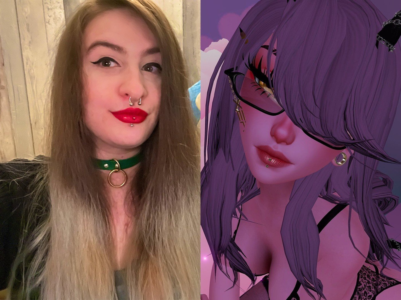 Hex и ее аватар в VRChat