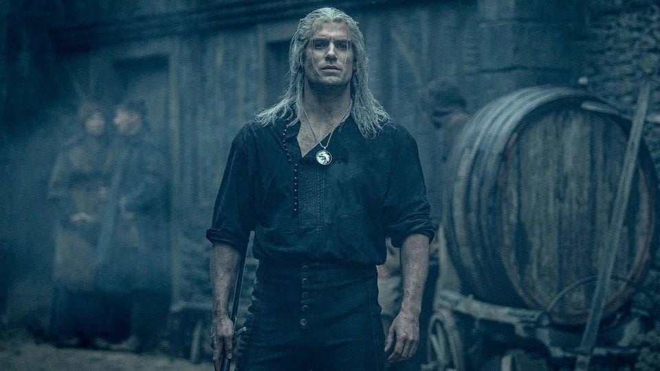 Генри Кавилл в сериале The Witcher