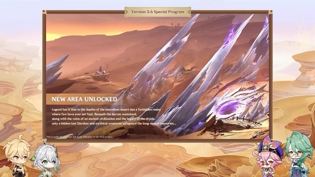 Что будет в Genshin Impact 36  новые персонажи локация и промокоды