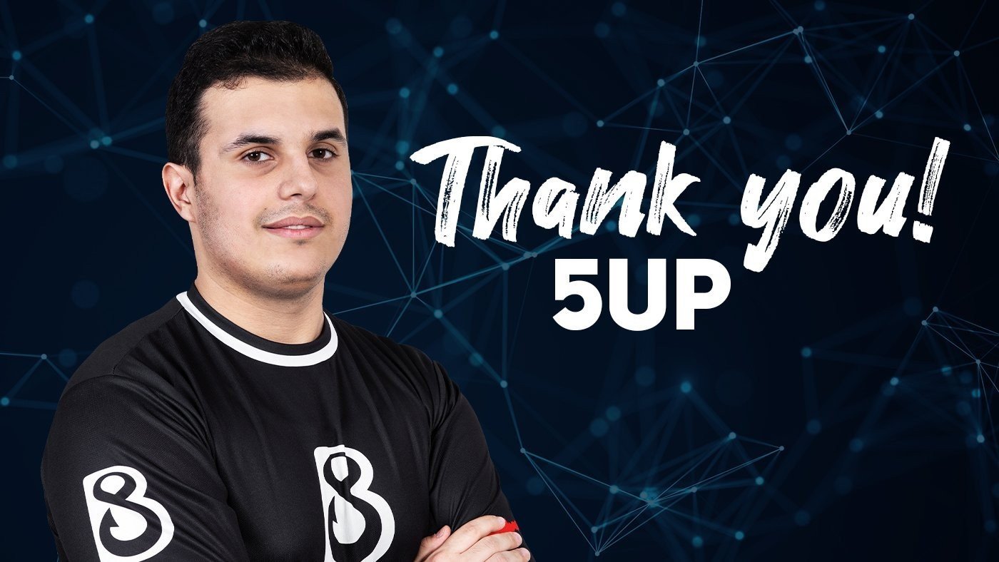 5up покинул команду B8 по Dota 2