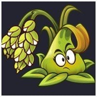 Все растения из игры Plants vs Zombies 2