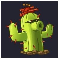 Все растения из игры Plants vs Zombies 2