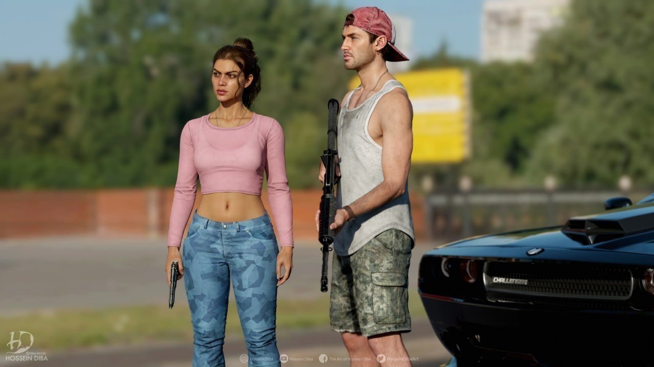 Главные герои GTA 6: Люсия и Джейсон