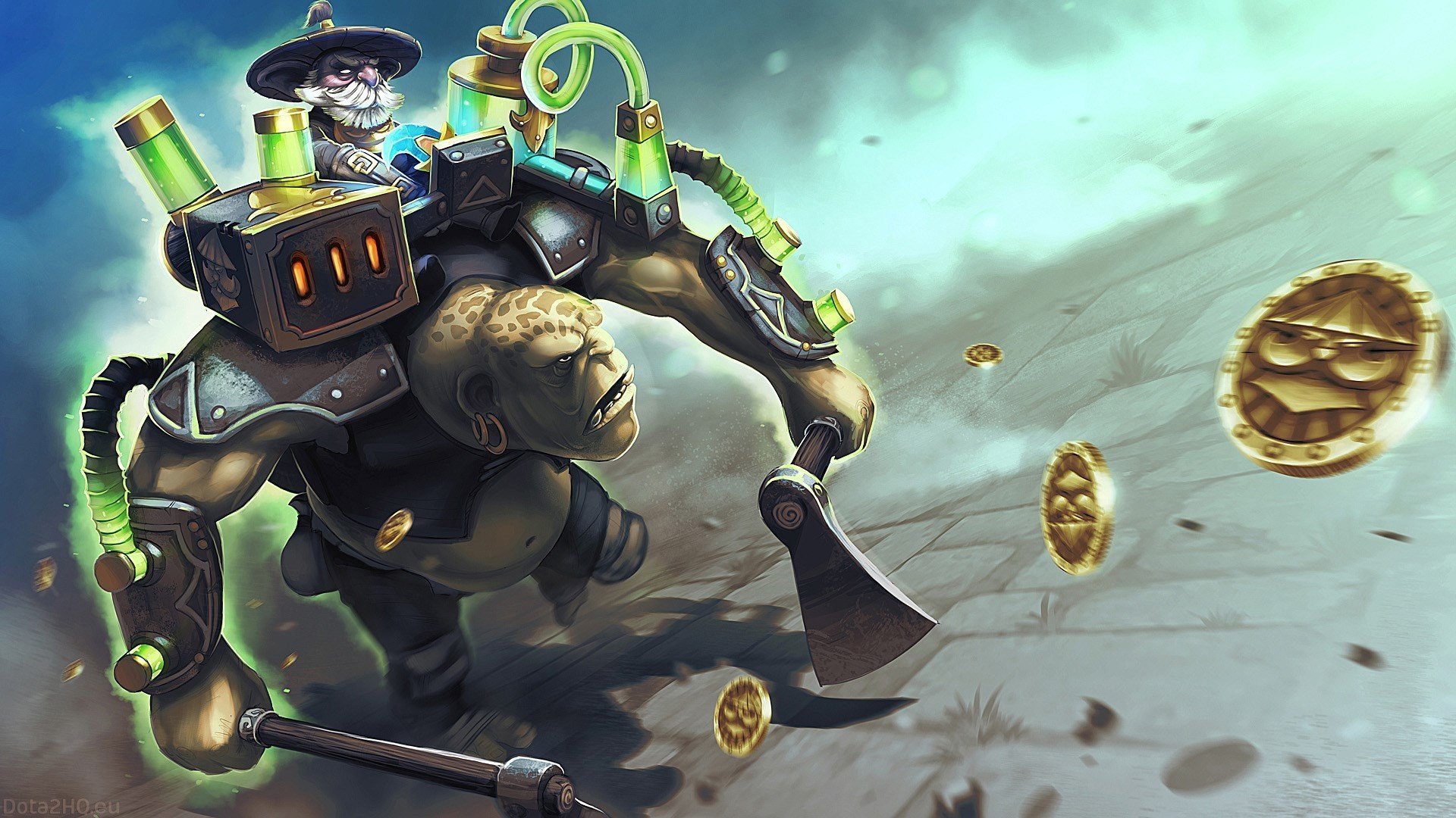 Гайд на Алхимика Dota 2 от greedisgood999999