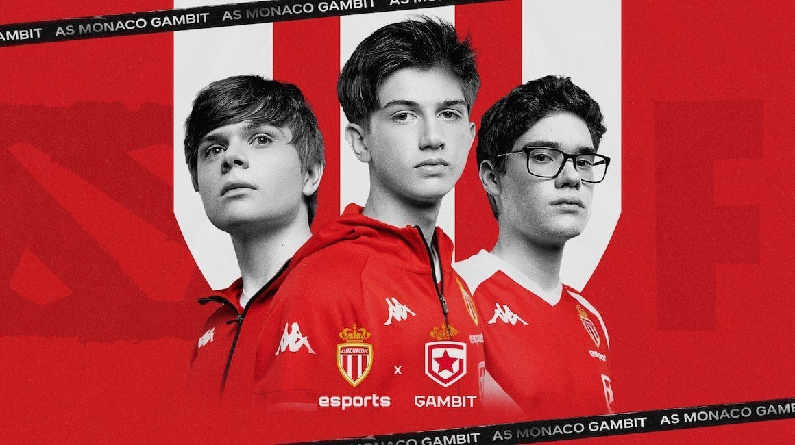 Gambit Esports и ФК Монако объявили о партнерстве
