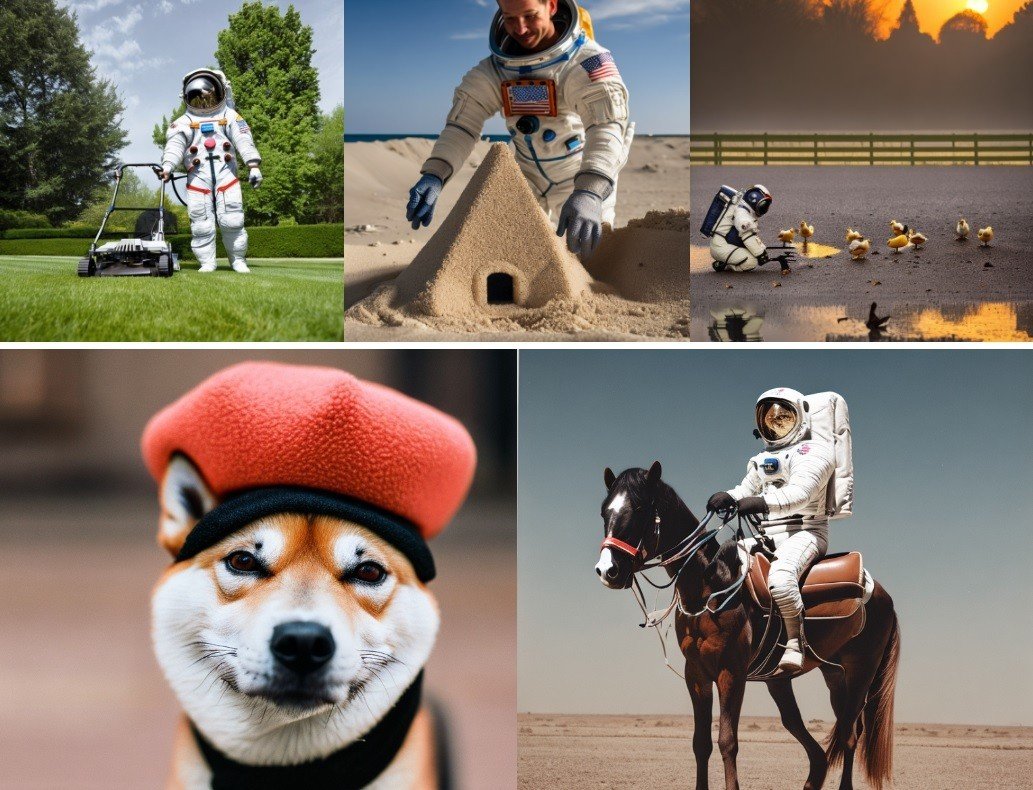 Работы от Stable Diffusion. Источник: GitHub