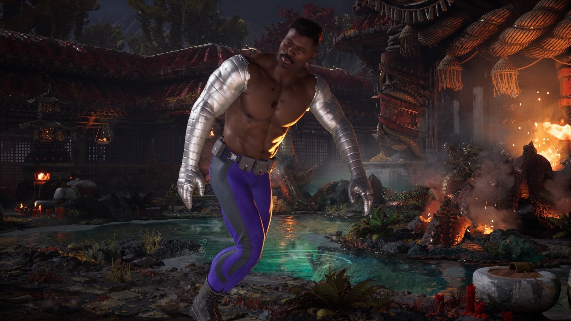 Джакс в Mortal Kombat 1 со скином из MK3