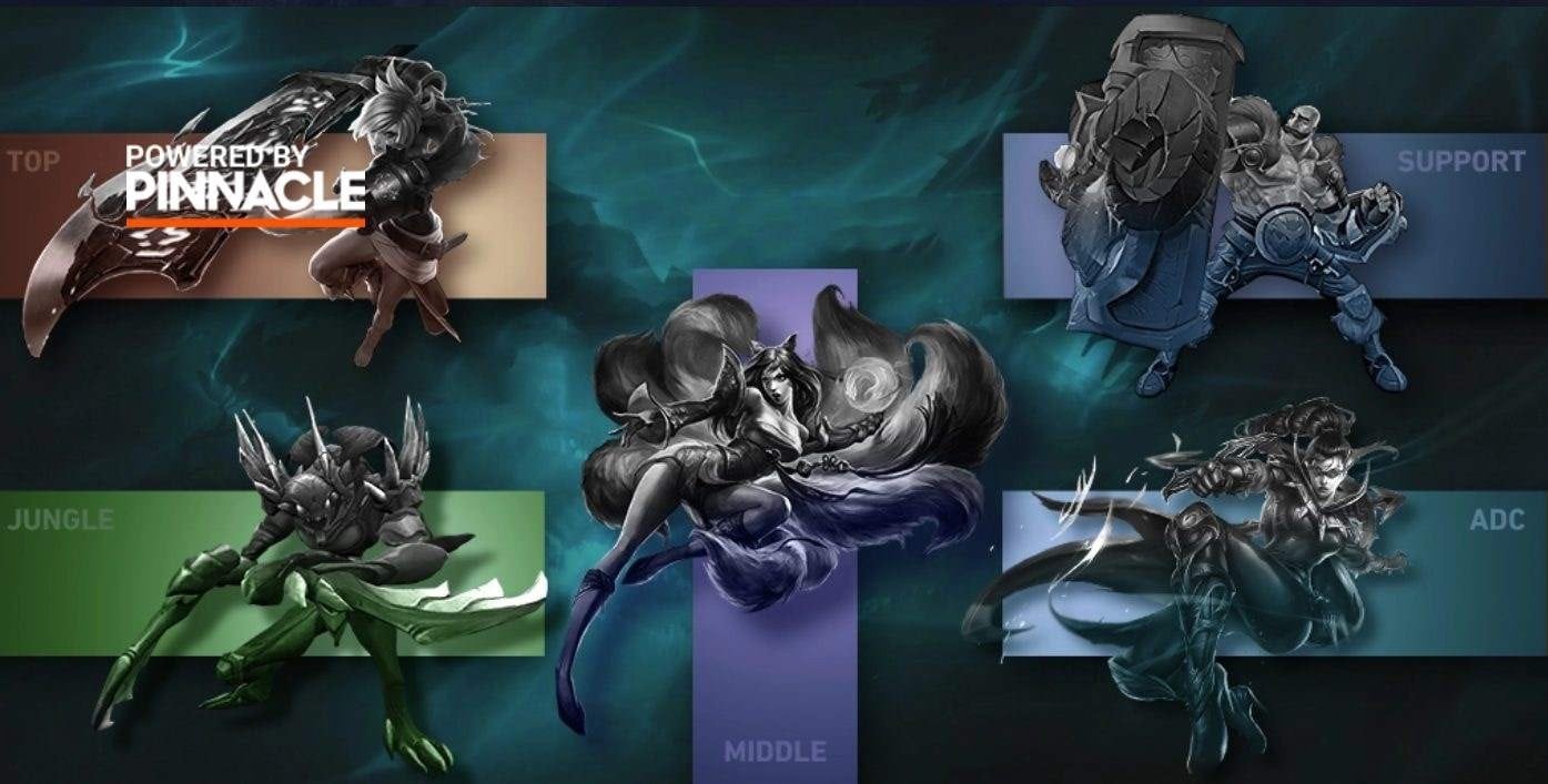 Роли в League of Legends введение для любителей ставок