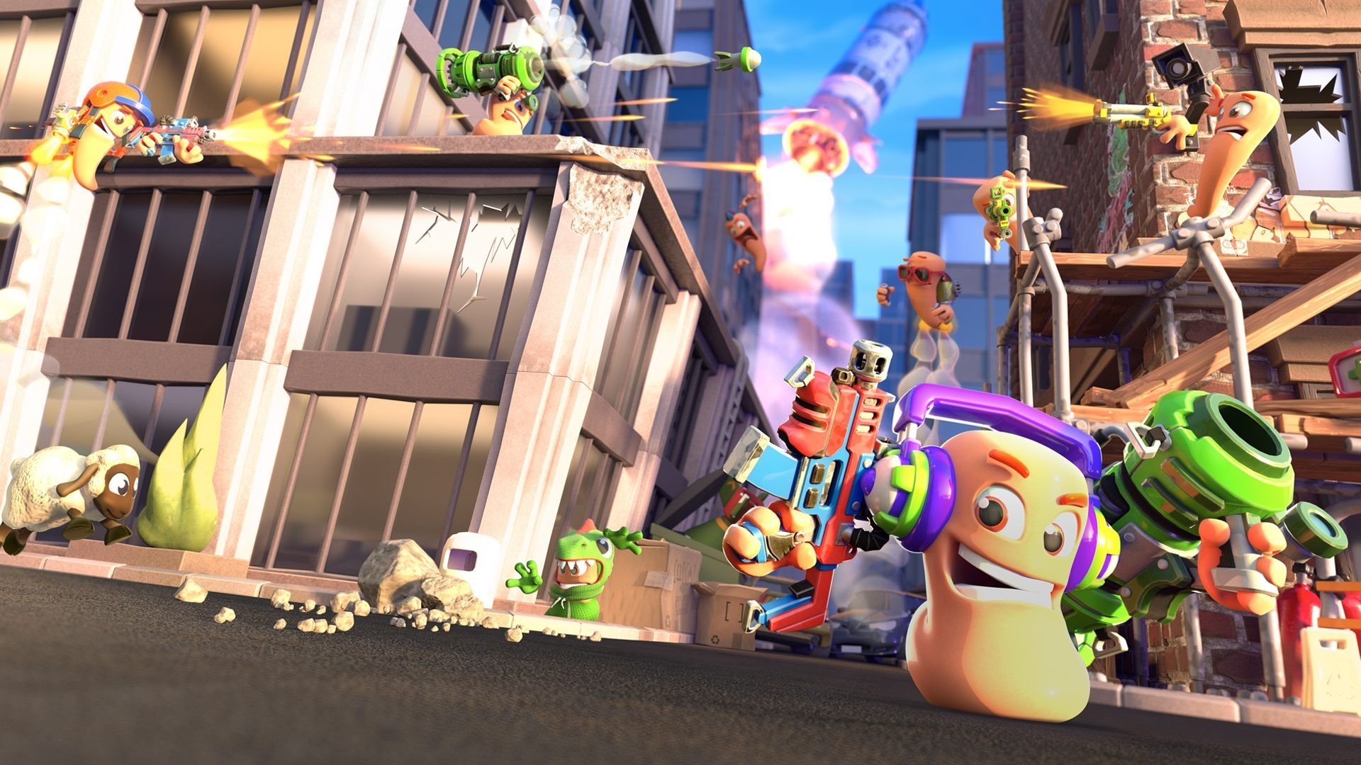 Worms Rumble будет доступна на Xbox и Switch