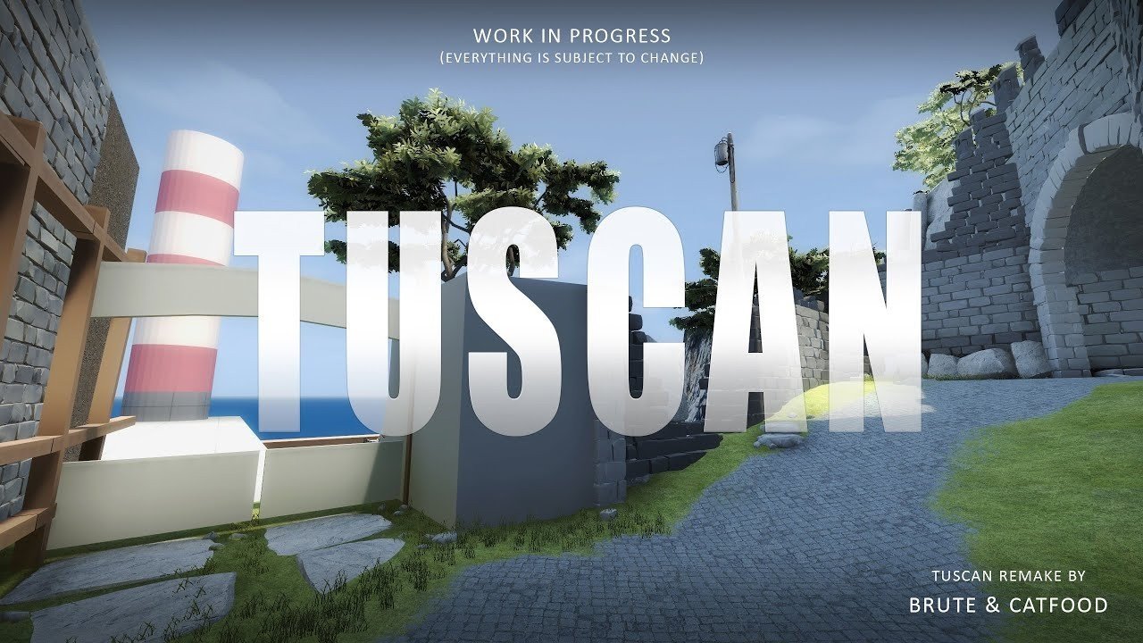 Карта Tuscan для CSGO появилась в мастерской Steam
