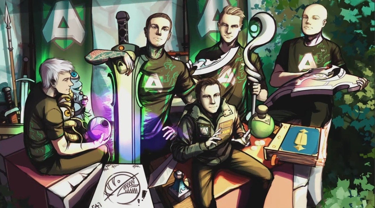 Папич аниме и стримы Solo  лучшие награды из командных наборов Dota 2