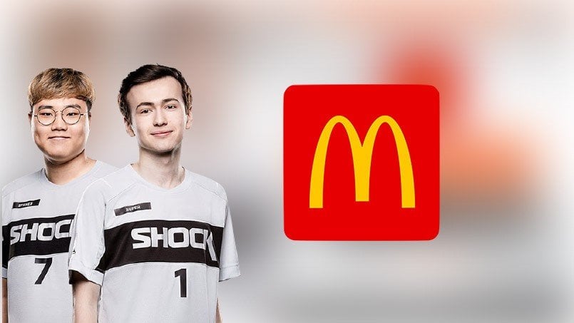 McDonalds стал партнером двукратных чемпионов мира по Overwatch