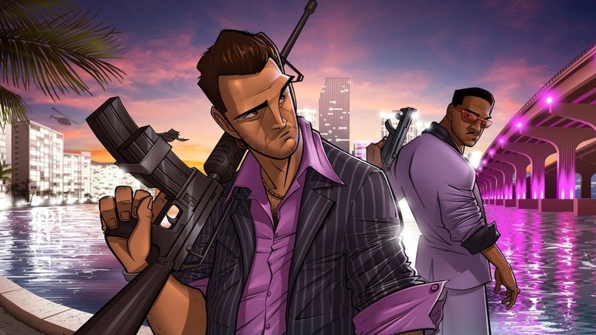Как выглядела бы GTA Vice City сейчас  мод для GTA 5