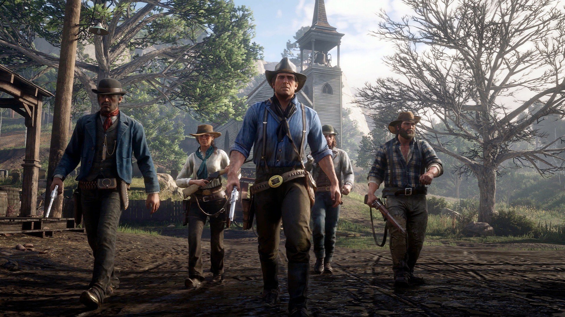 Локации Red Dead Redemption 2 и их реальные аналоги
