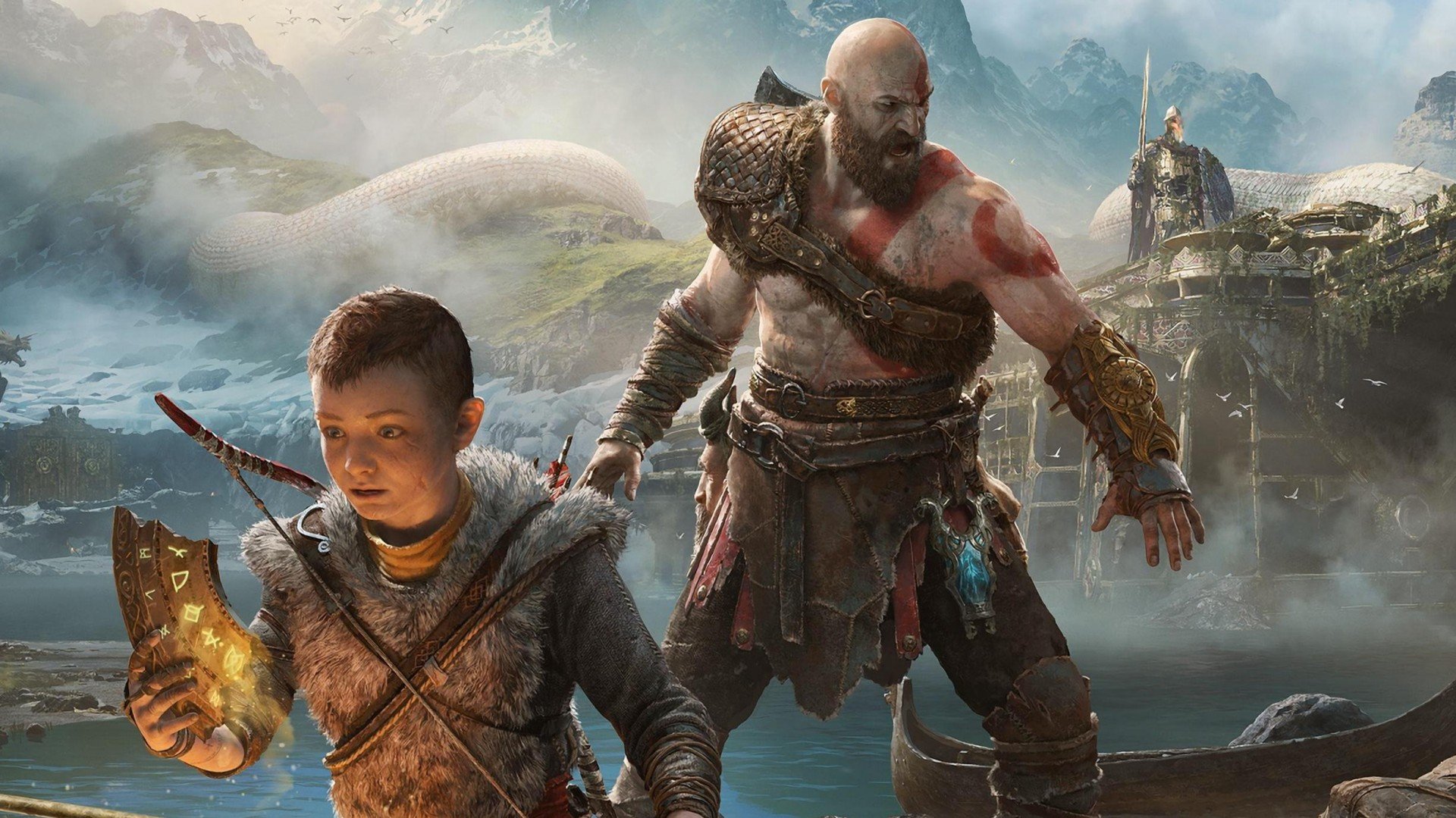 Блогер сравнил графику God of War Ragnarok и God of War 2018 года и показал что изменилось