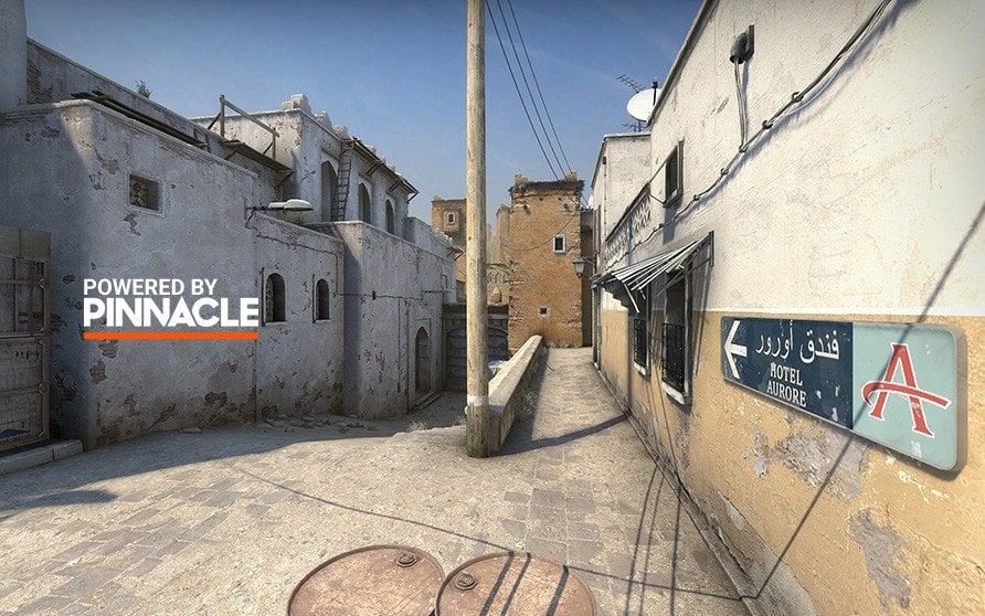Как простреливать мид на Dust 2  новый способ убить снайпера в дверях