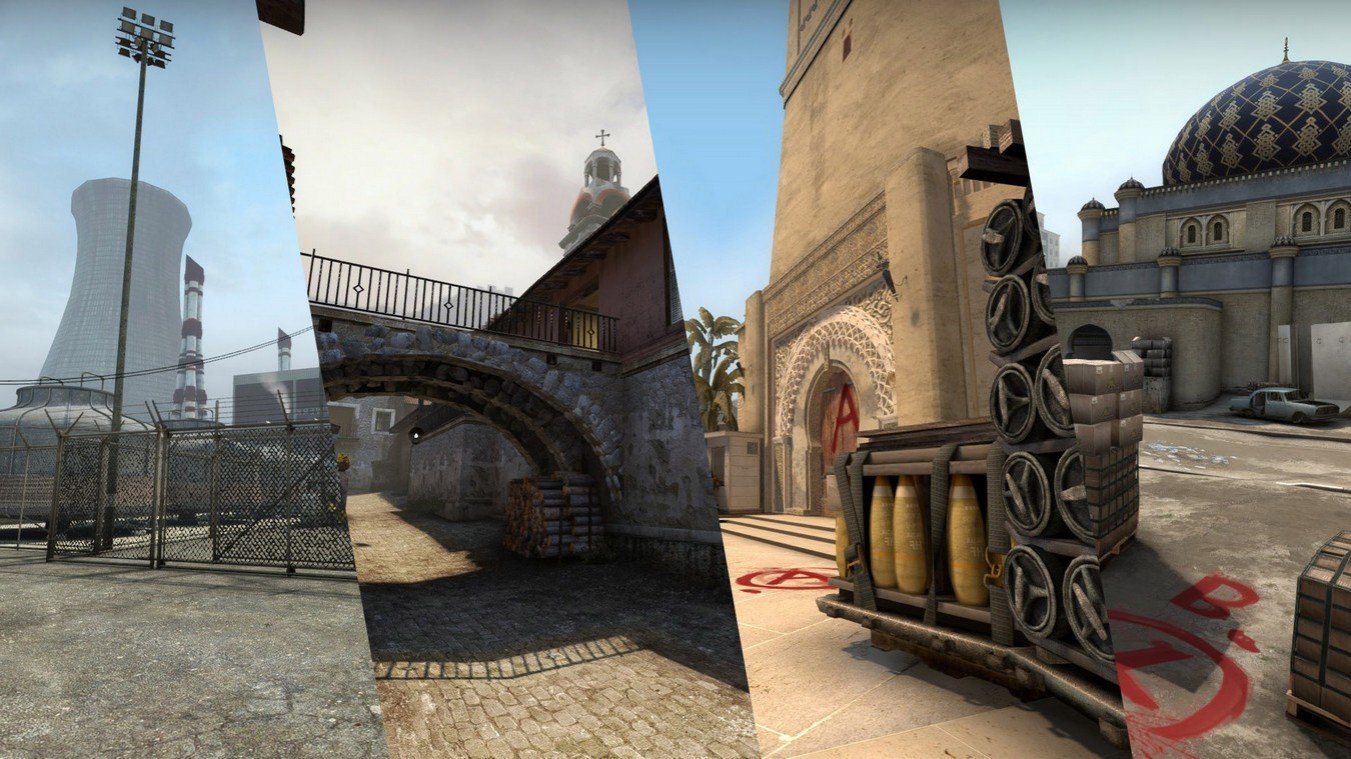 Карты из CSGO и их реальные аналоги