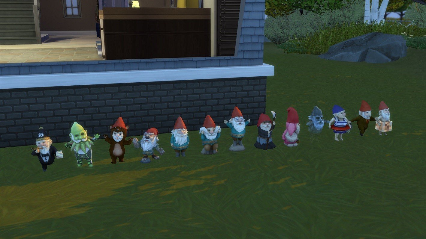 Гномы в The Sims 4