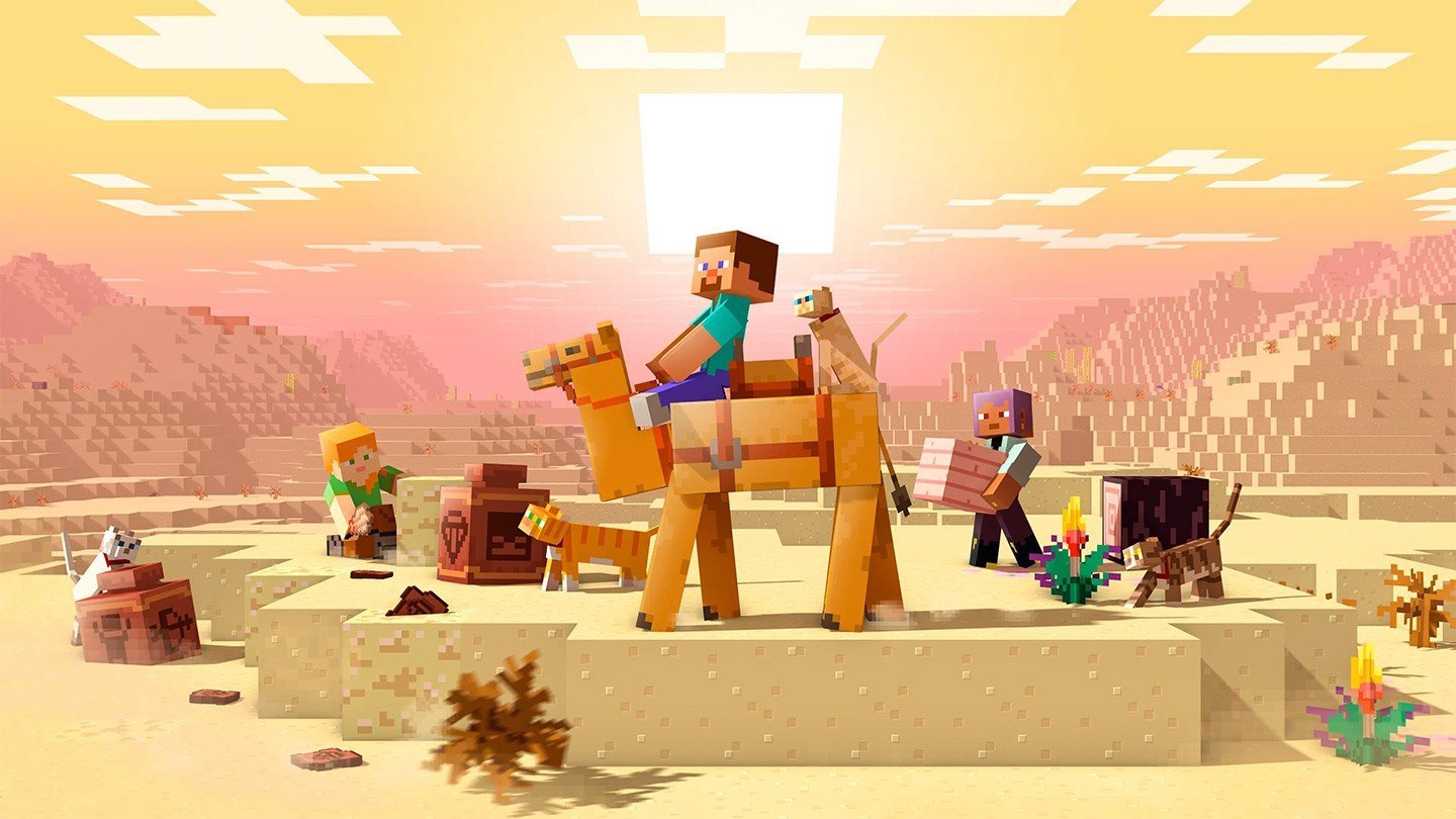 Как приручить верблюда в Minecraft